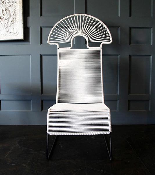 BCW Aura Chair- white by Lika Moore